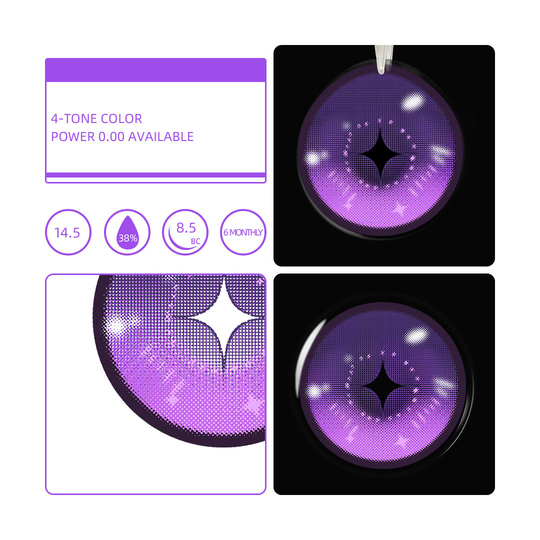 6-Month | Eyemua Calista Purple