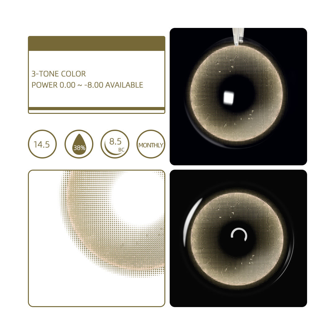 Monthly | Eyemua Cinnamon Brown