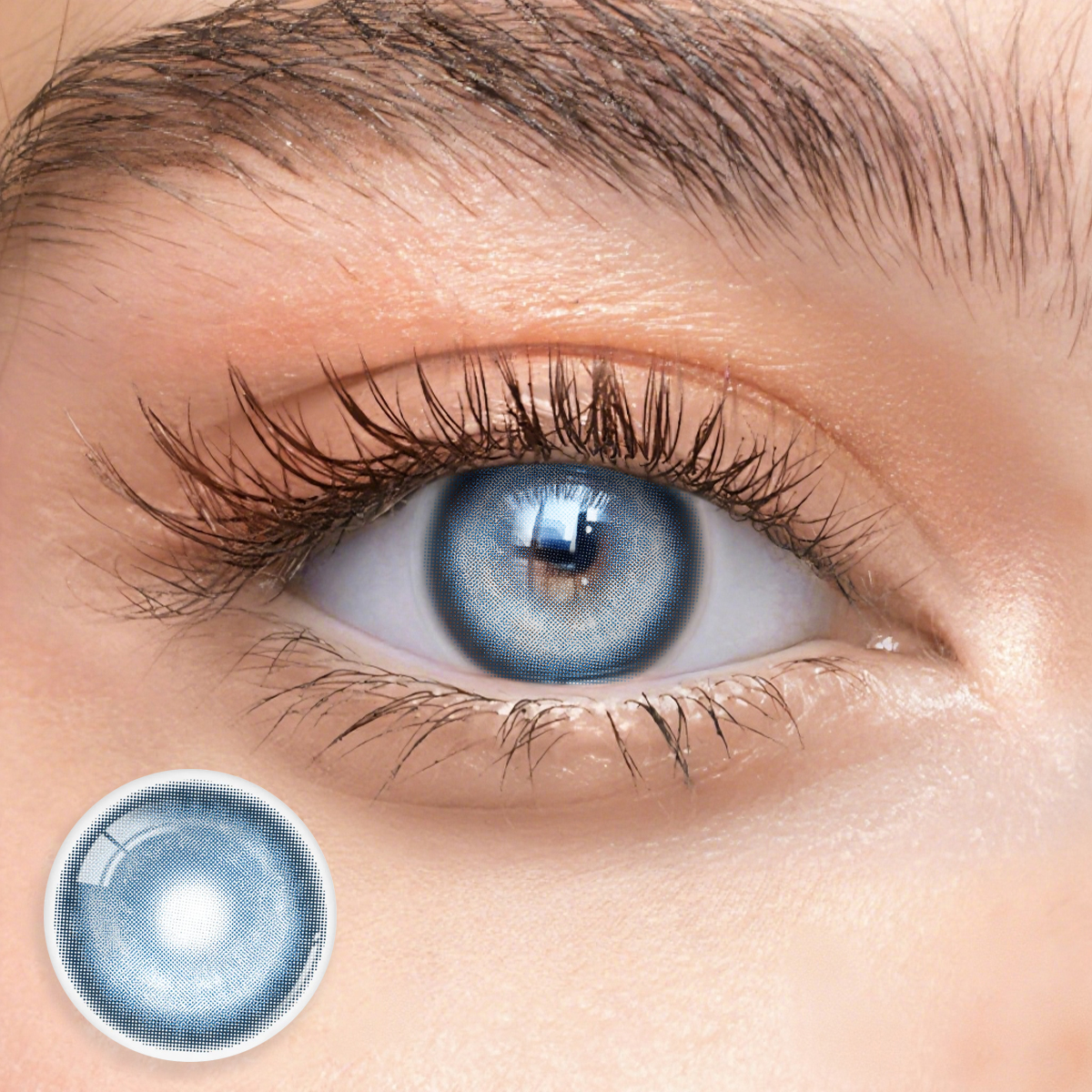 1 Day, 2 Pcs | Eyemua Cosmic Veil Blue