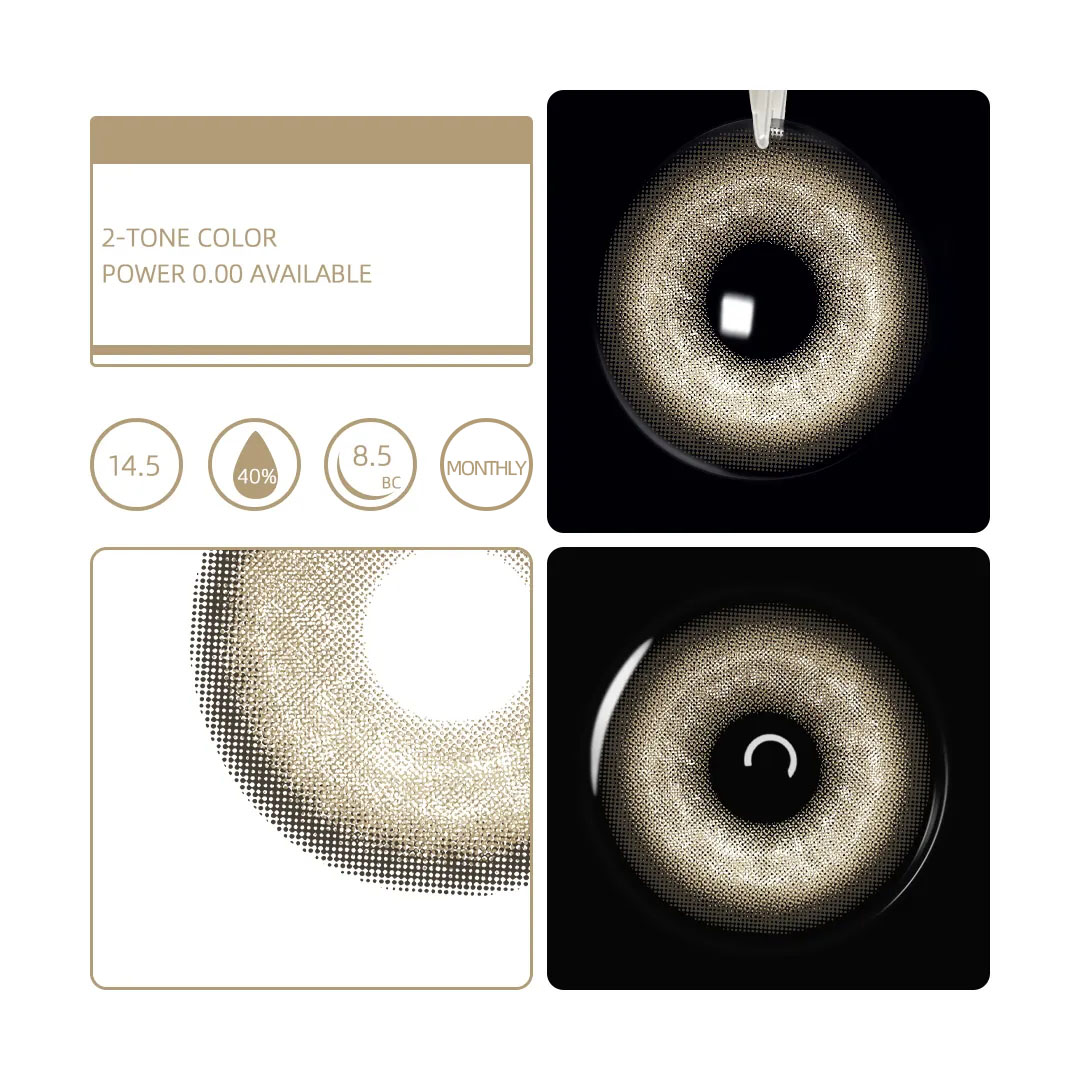 Monthly | Eyemua Cosmic Veil Chocolate