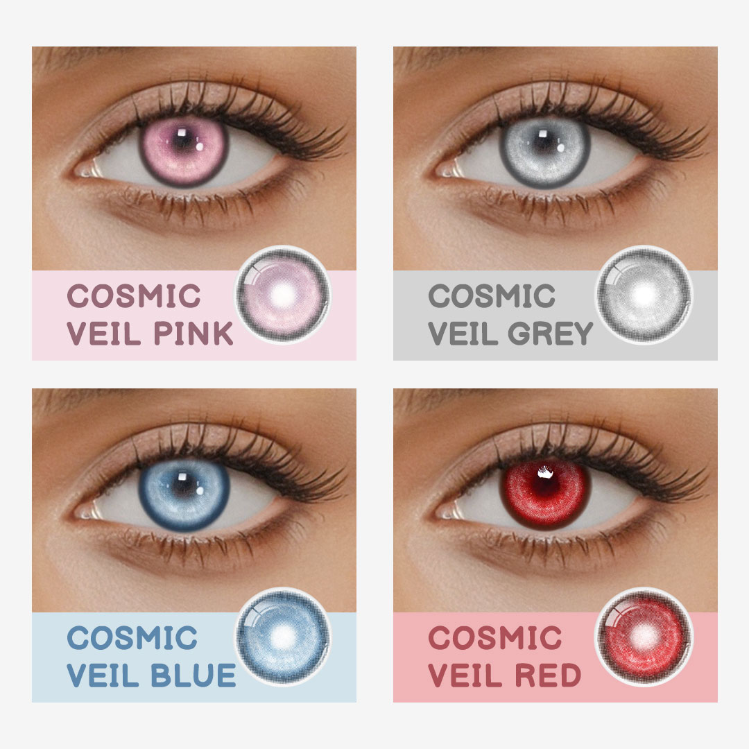 1 Day, 2 Pcs | Eyemua Cosmic Veil Blue