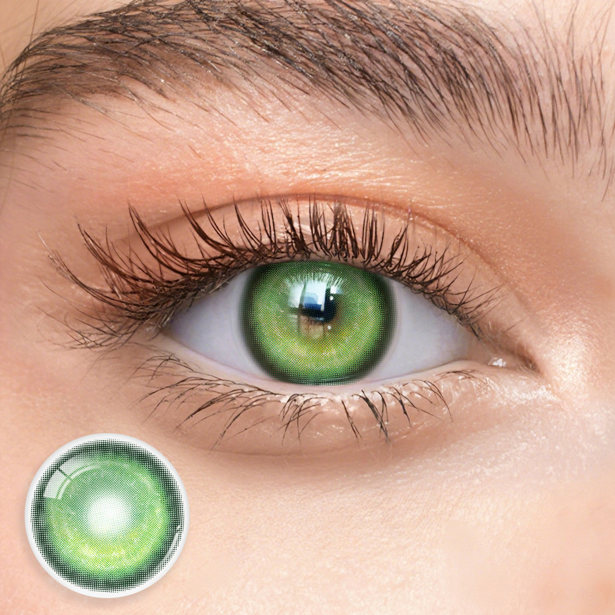 Eyemua Cosmic Veil Green