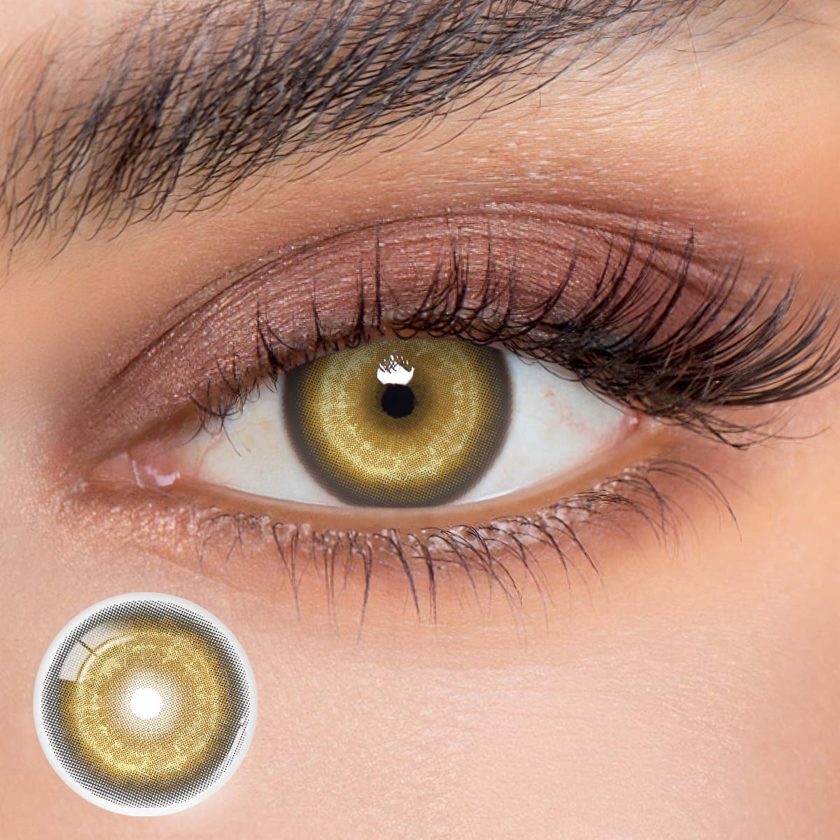 1 Day, 2 Pcs | Eyemua Cosmic Veil Brown