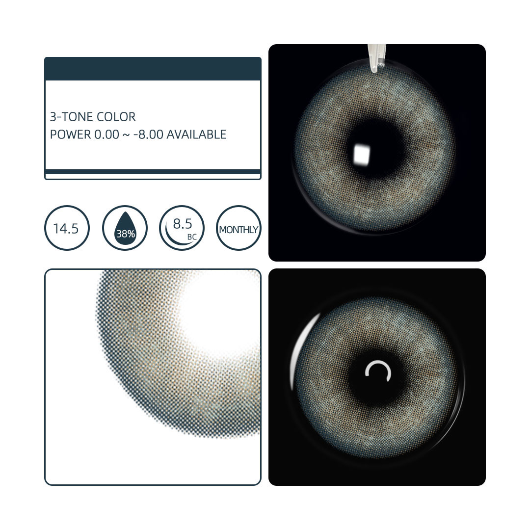 Monthly | Eyemua Dollheart Blue