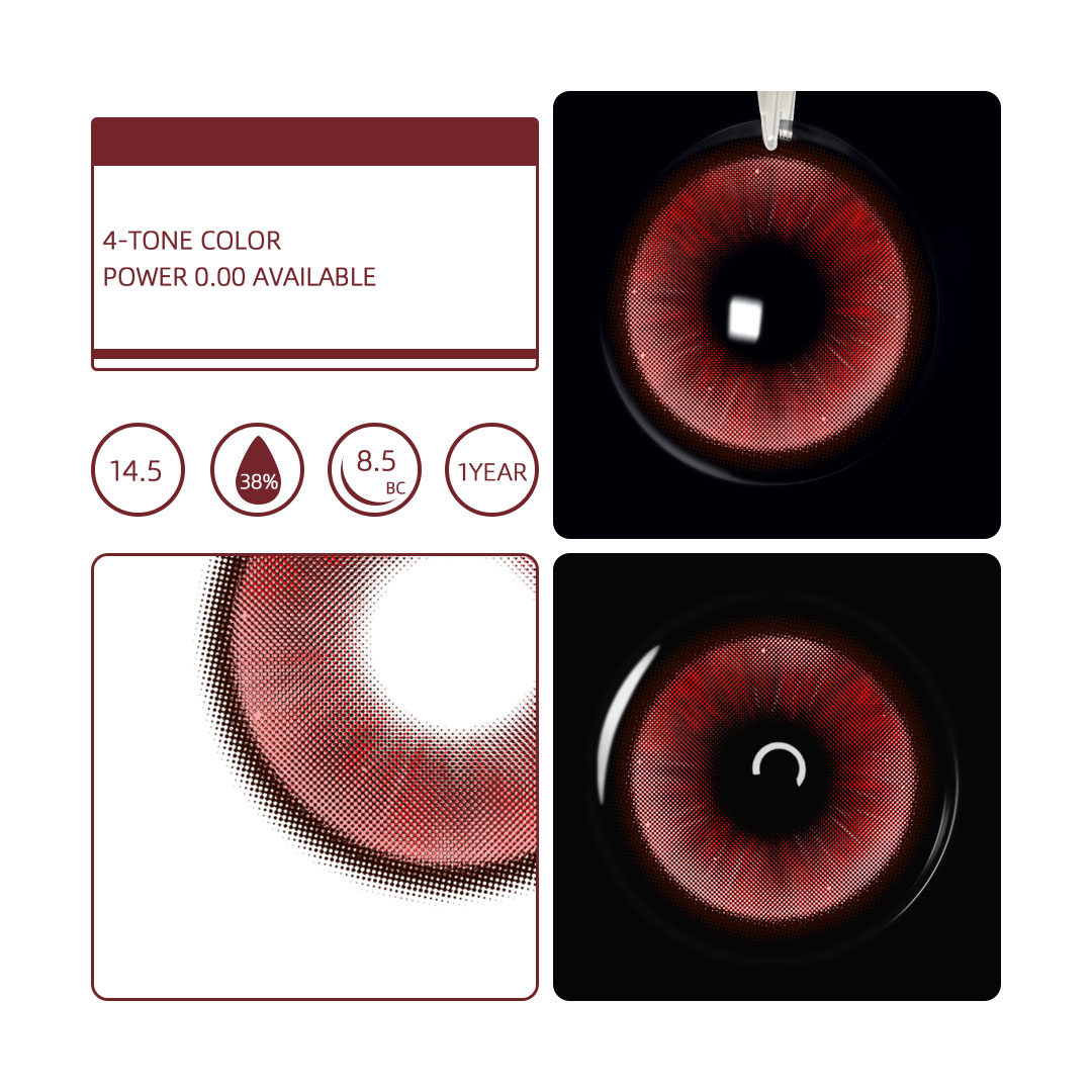 Eyemua Ethereal Glow Red