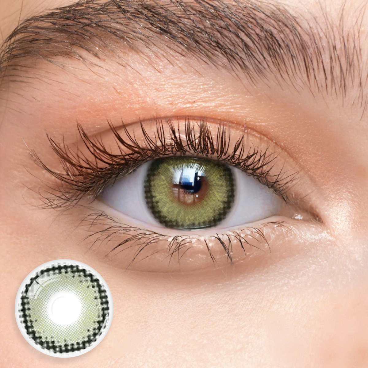 Eyemua Anime Galaxy Green