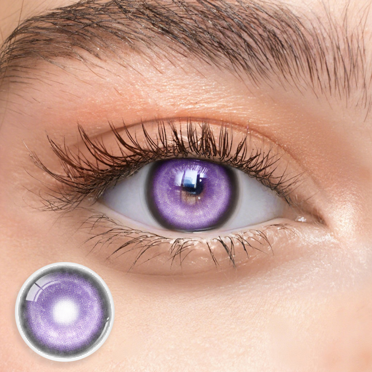 Monthly | Eyemua Cosmic Veil Purple