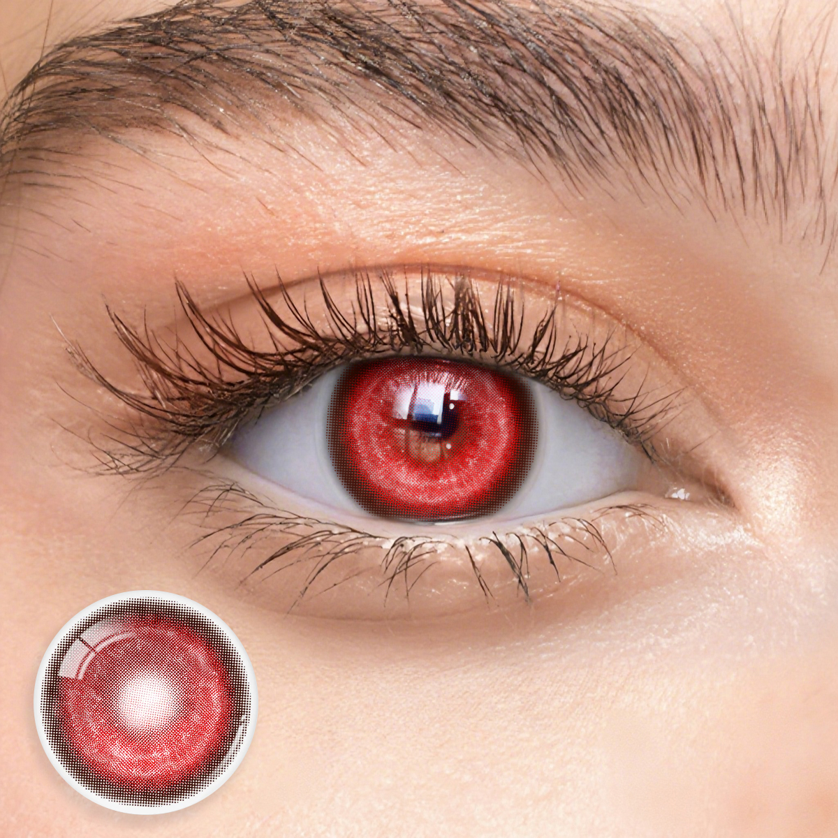 Eyemua Cosmic Veil Red