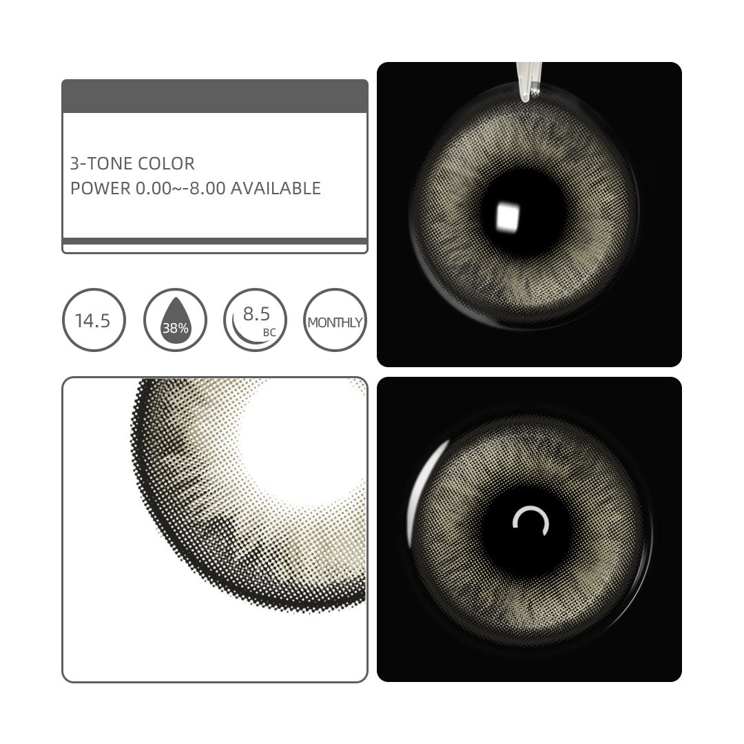 Monthly | Eyemua Darling Charm Grey