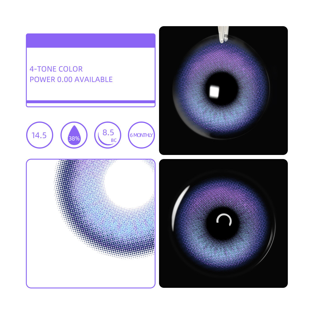 6-Month | Eyemua Dreamer Purple