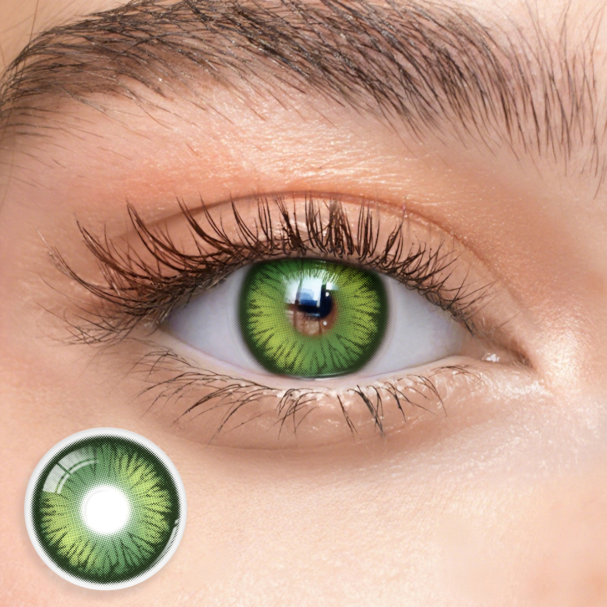 Eyemua Polo Punk Green
