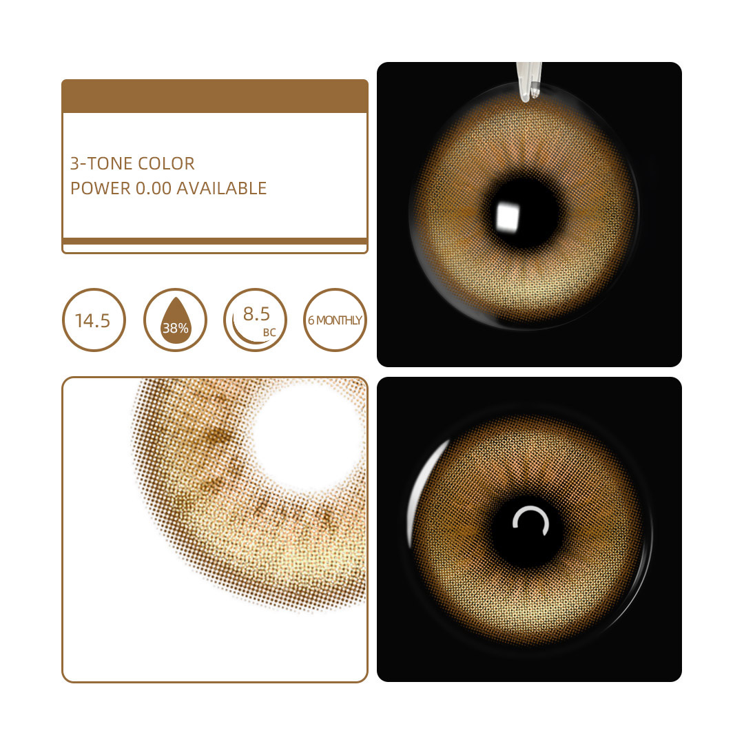 6-Month | Eyemua Prism Brown