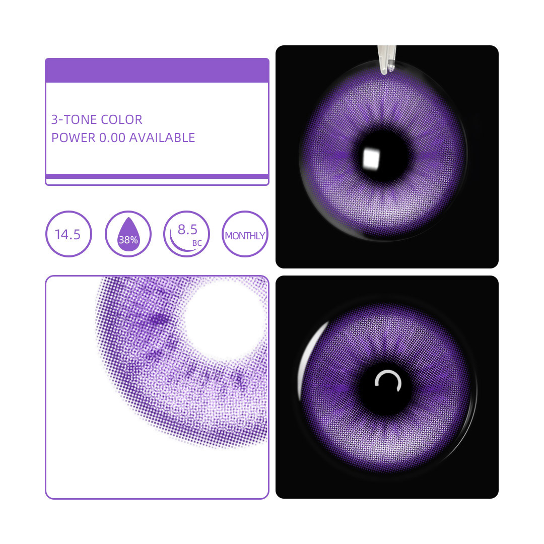 Monthly | Eyemua Prism Purple