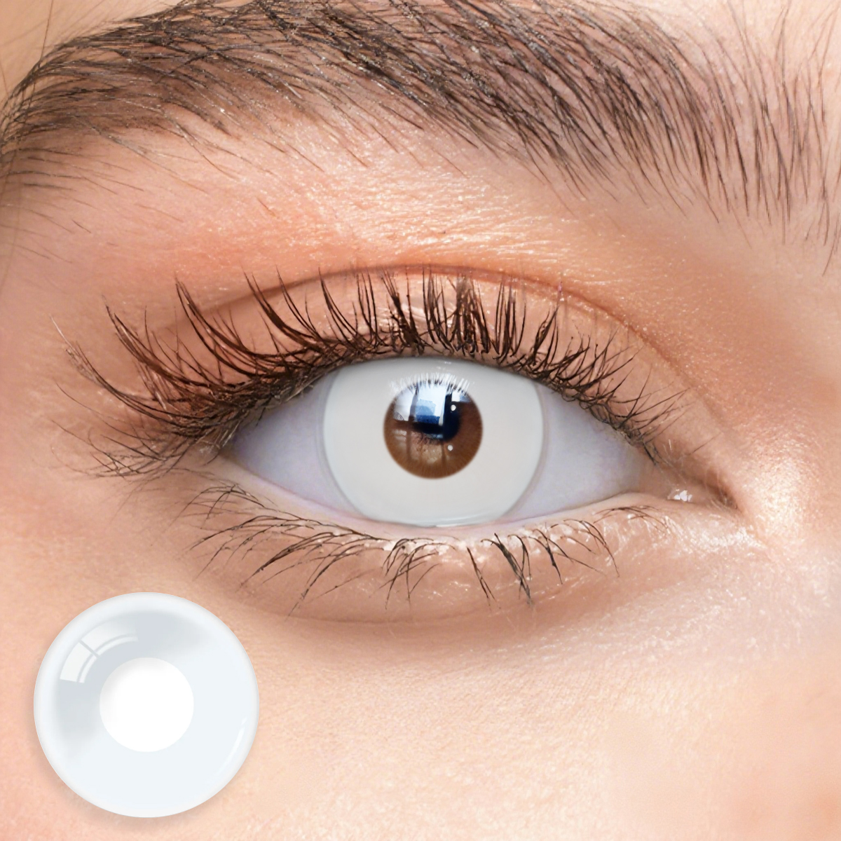 Eyemua Solid White