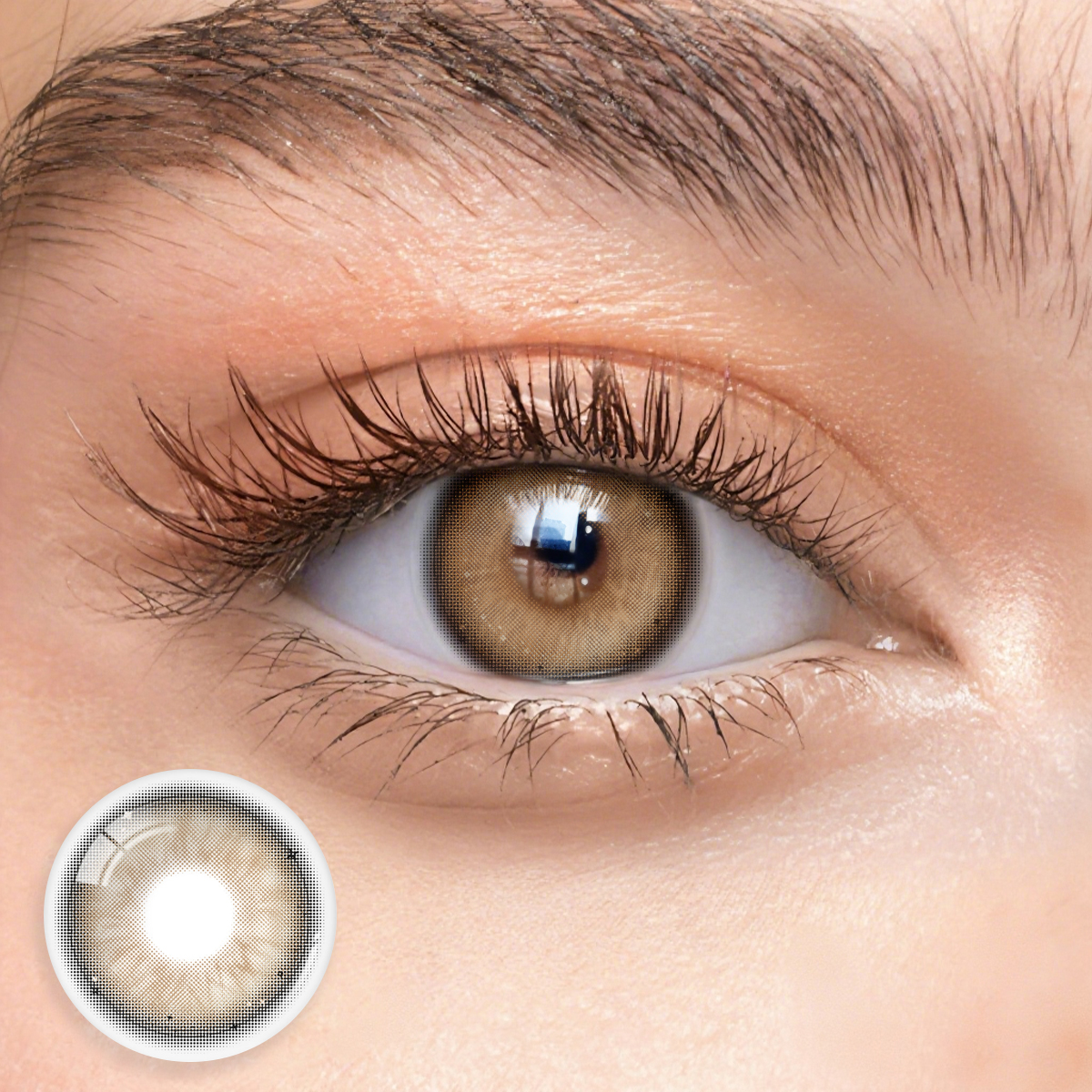Eyemua Sweet Melon Brown
