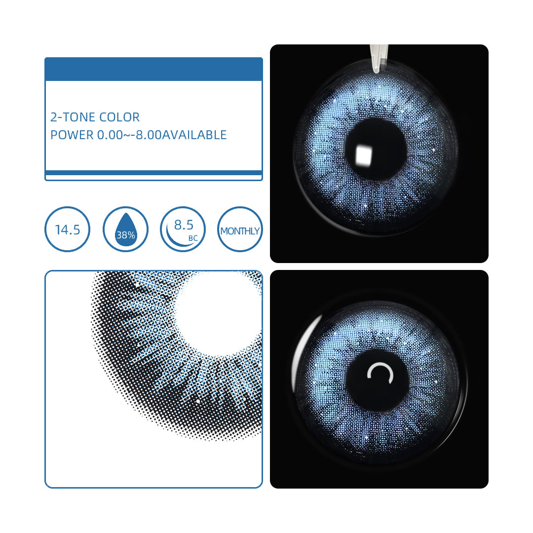 Monthly | Eyemua Foggy Peaks Blue