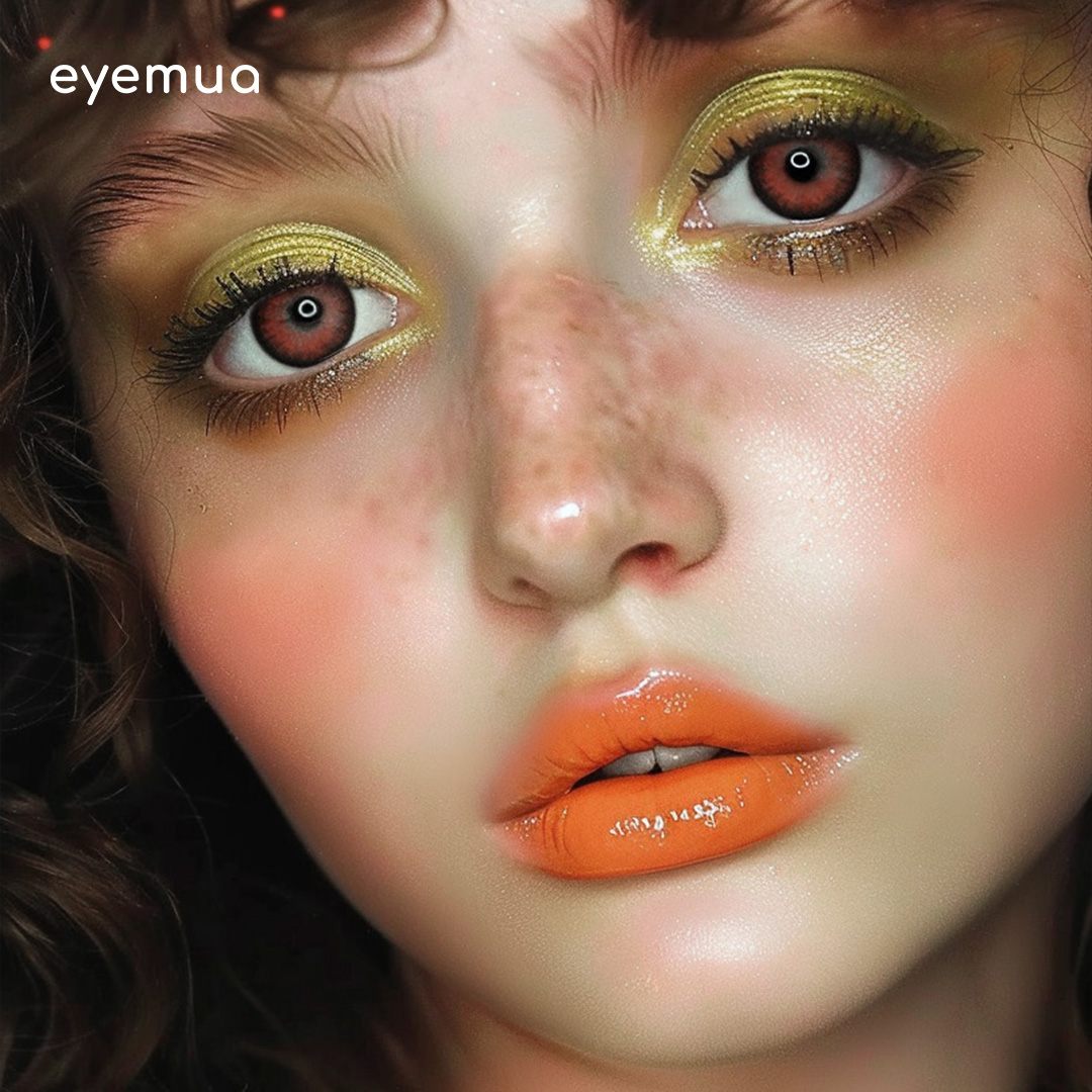 Monthly | Eyemua Bloodrose Red