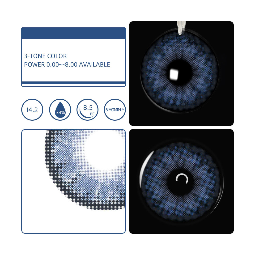 6-Month | Eyemua Higanbana Blue