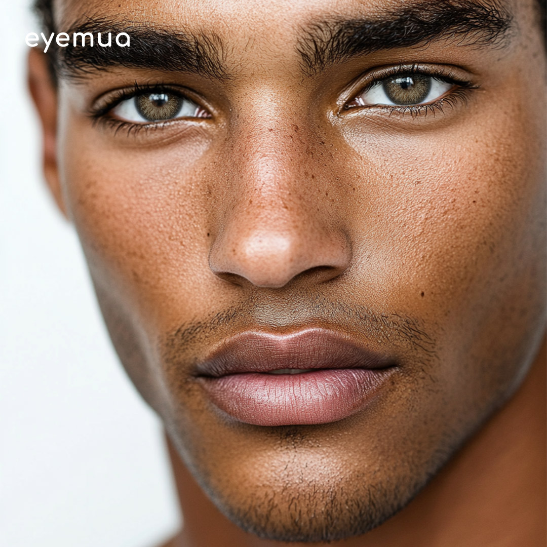 Eyemua Radiant Ring Grey Men Colored Contact Lenses