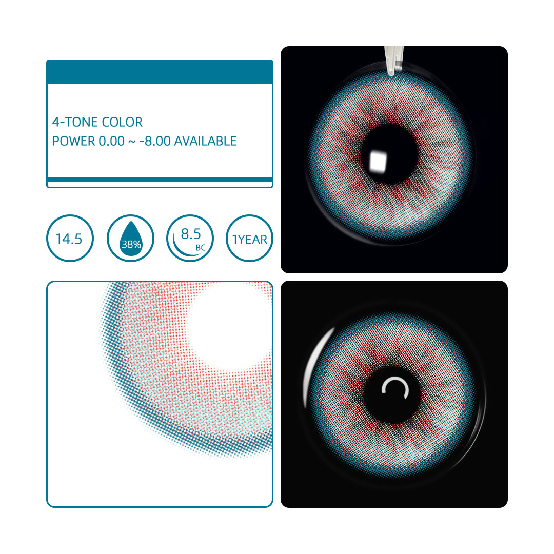 Eyemua Juicy Blush Green