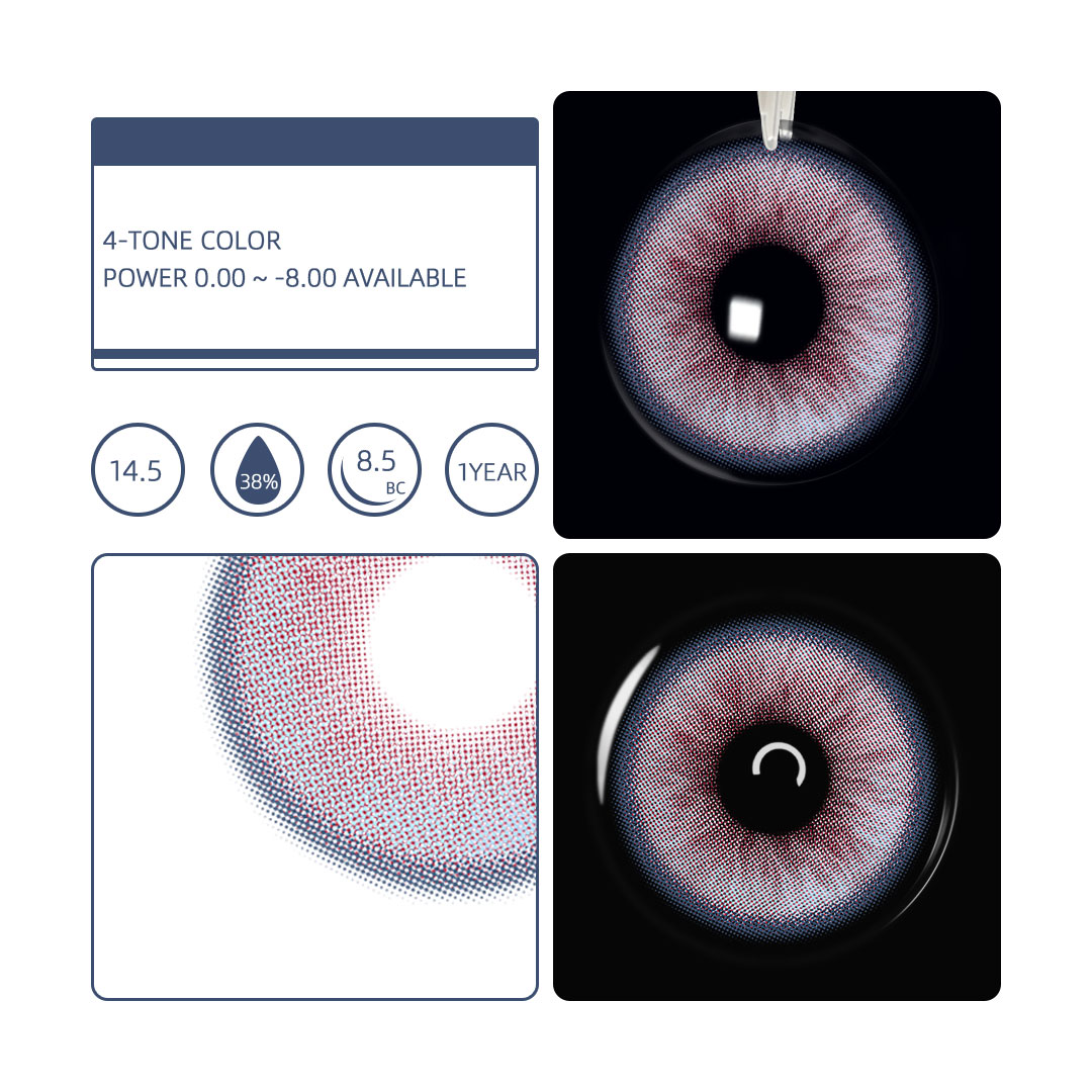 Eyemua Juicy Blush Purple