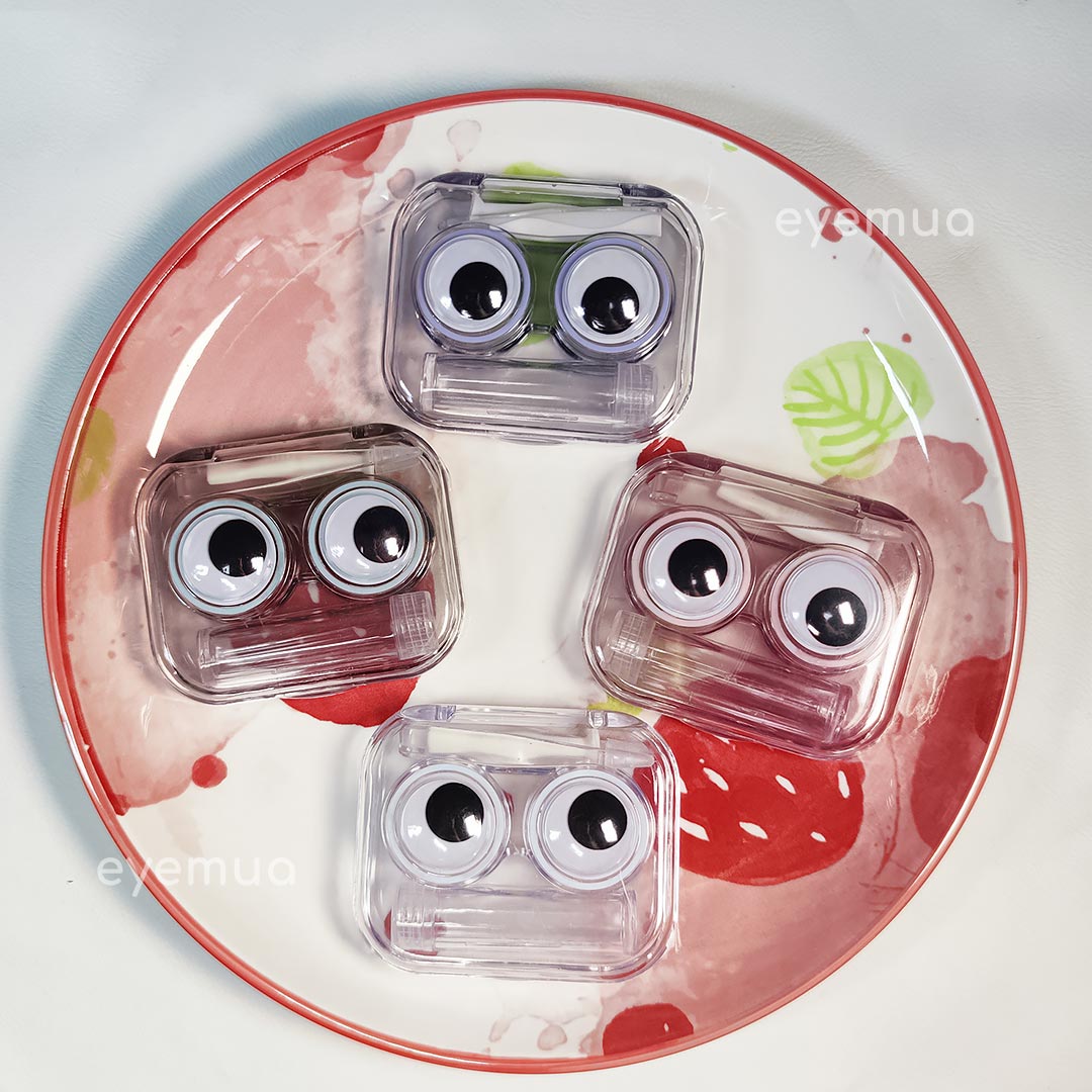 Eyemua Big Eyes Lens Case