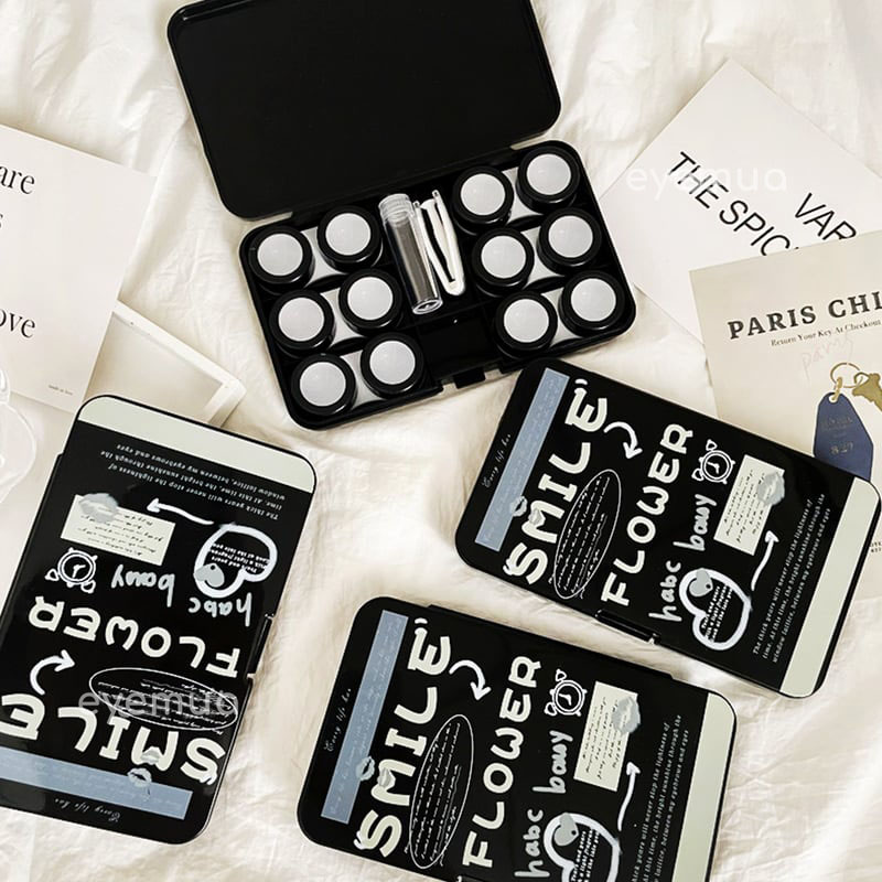 Eyemua Smile Flower 6-in-1 Lens Case