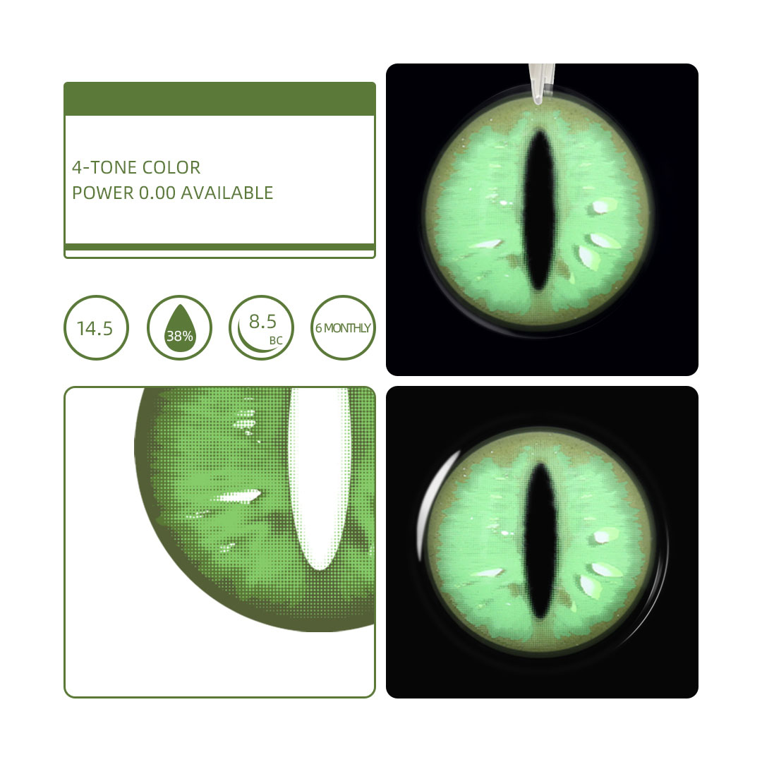 6-Month | Eyemua Lumina Green