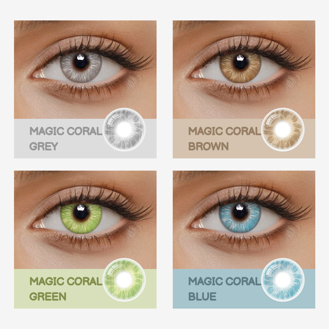 Eyemua Magic Coral Green