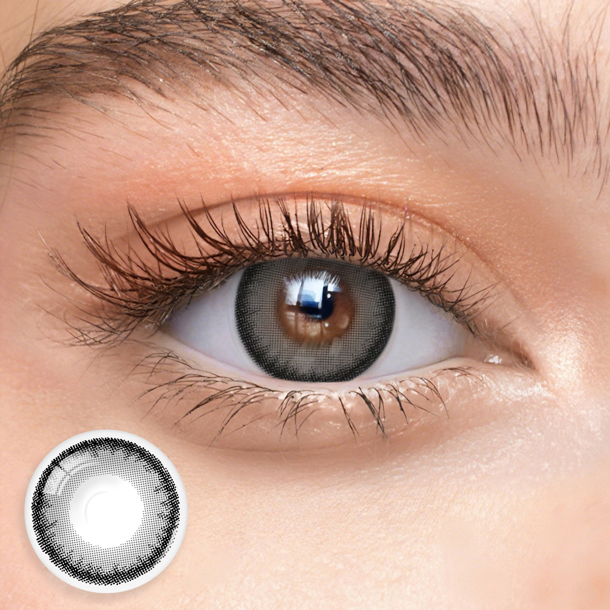 1 Day, 10 Pcs | Eyemua Mistwood Grey