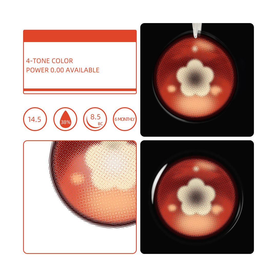 6-Month | Eyemua Nutmeg Red