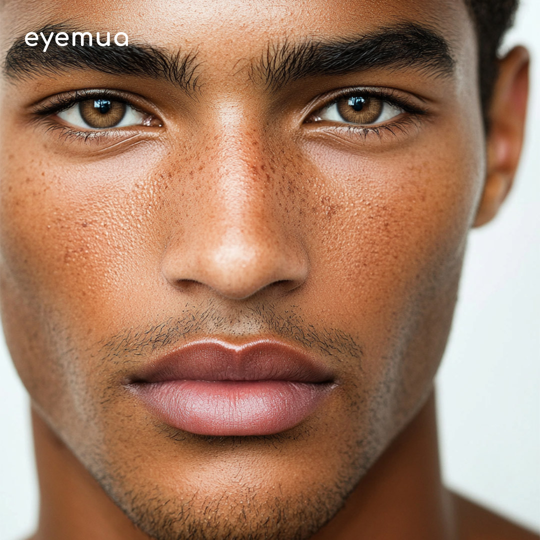Eyemua Wow Brown Men Colored Contact Lenses