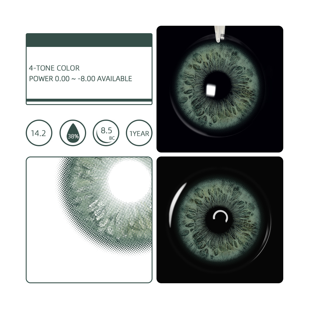 Eyemua Opal Lunar Green