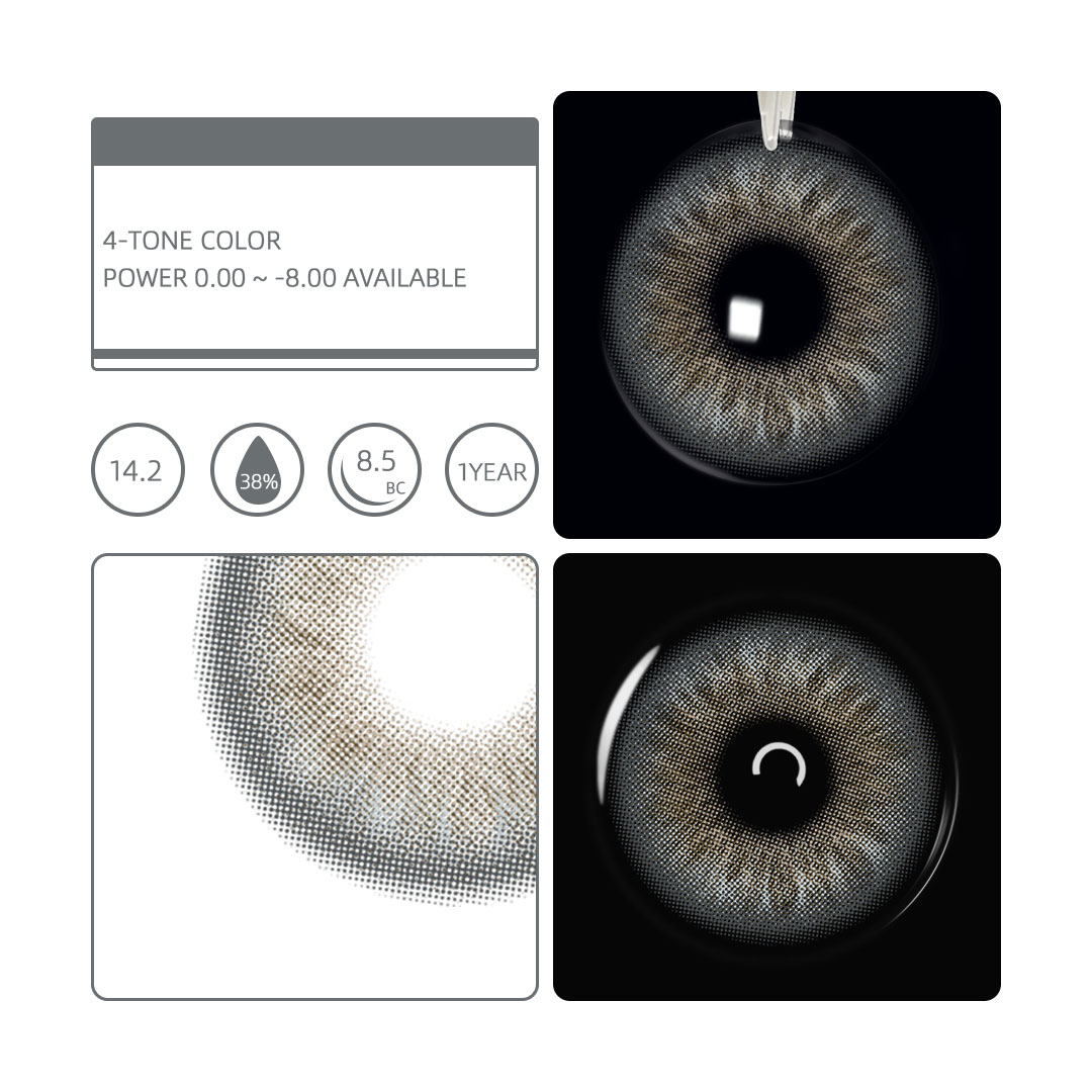 Eyemua Paris Night Grey
