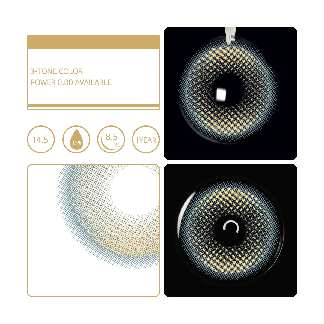 Eyemua Pearl Circle Brown