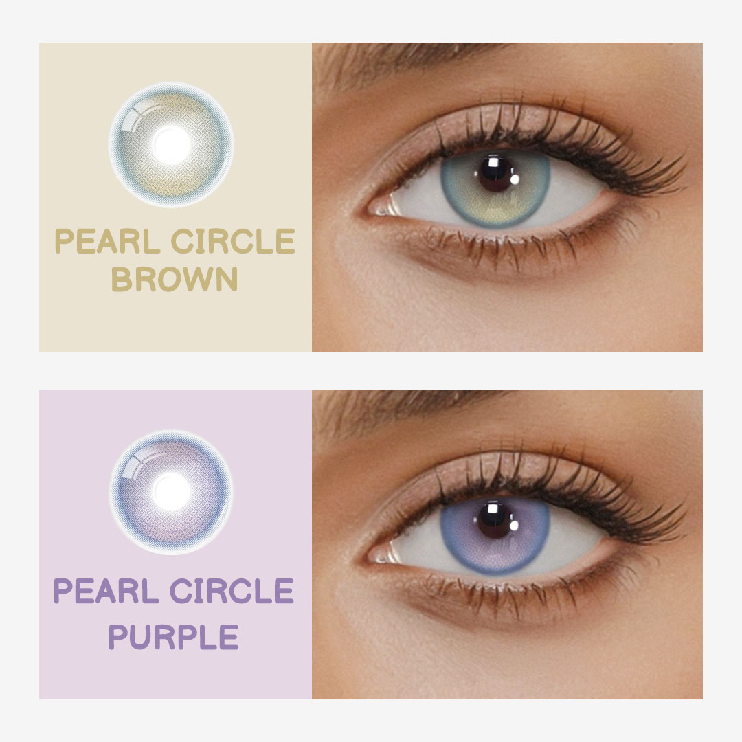 Eyemua Pearl Circle Purple