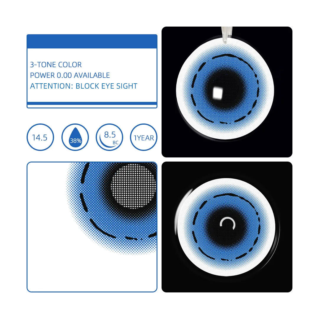 Eyemua Piggy Cutie Blue