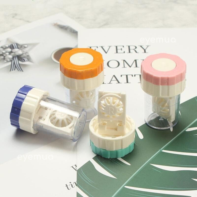 Eyemua Little Thing Contact Lenses Manual Washer Cyan