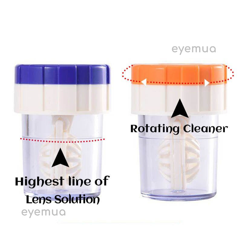 Eyemua Little Thing Contact Lenses Manual Washer Blue