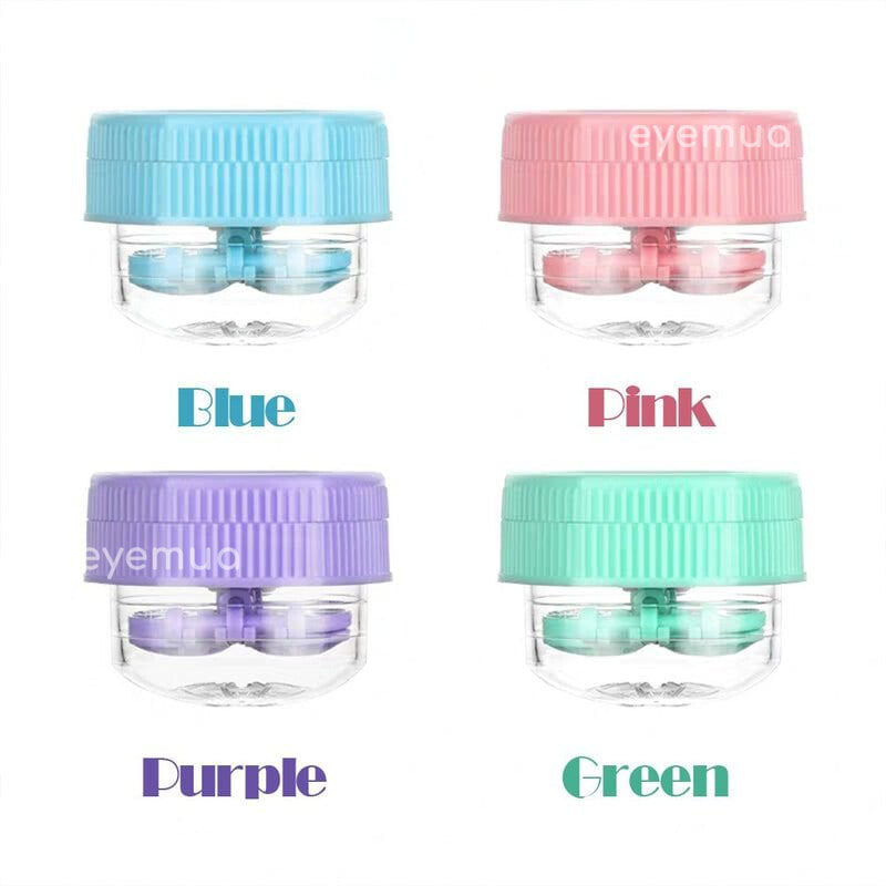 Eyemua Hexagon Contact Lenses Manual Washer Blue