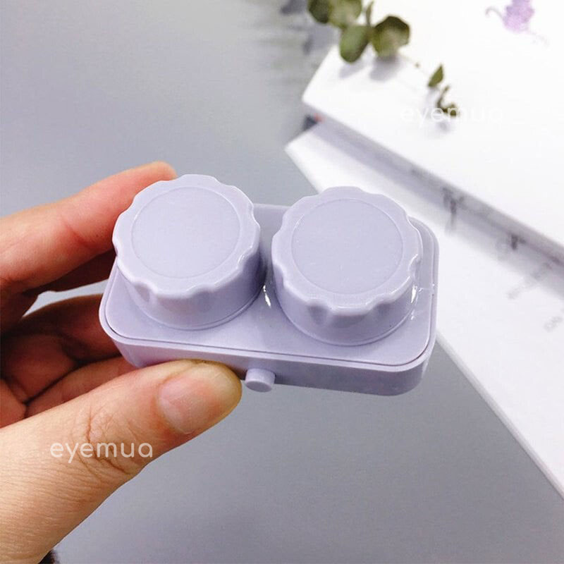 Eyemua Pure Color Contact Lenses Auto-washer Grey