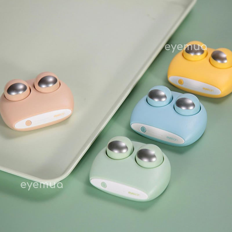 Eyemua Adorable Froggy Contact Lenses Auto-washer Yellow