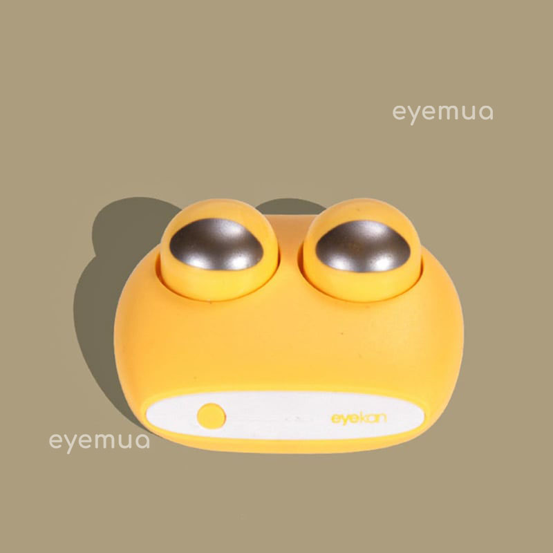 Eyemua Adorable Froggy Contact Lenses Auto-washer Yellow