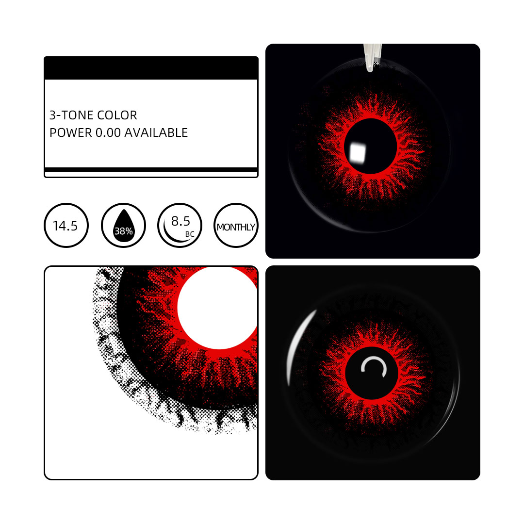 Monthly | Eyemua Scarlet Black