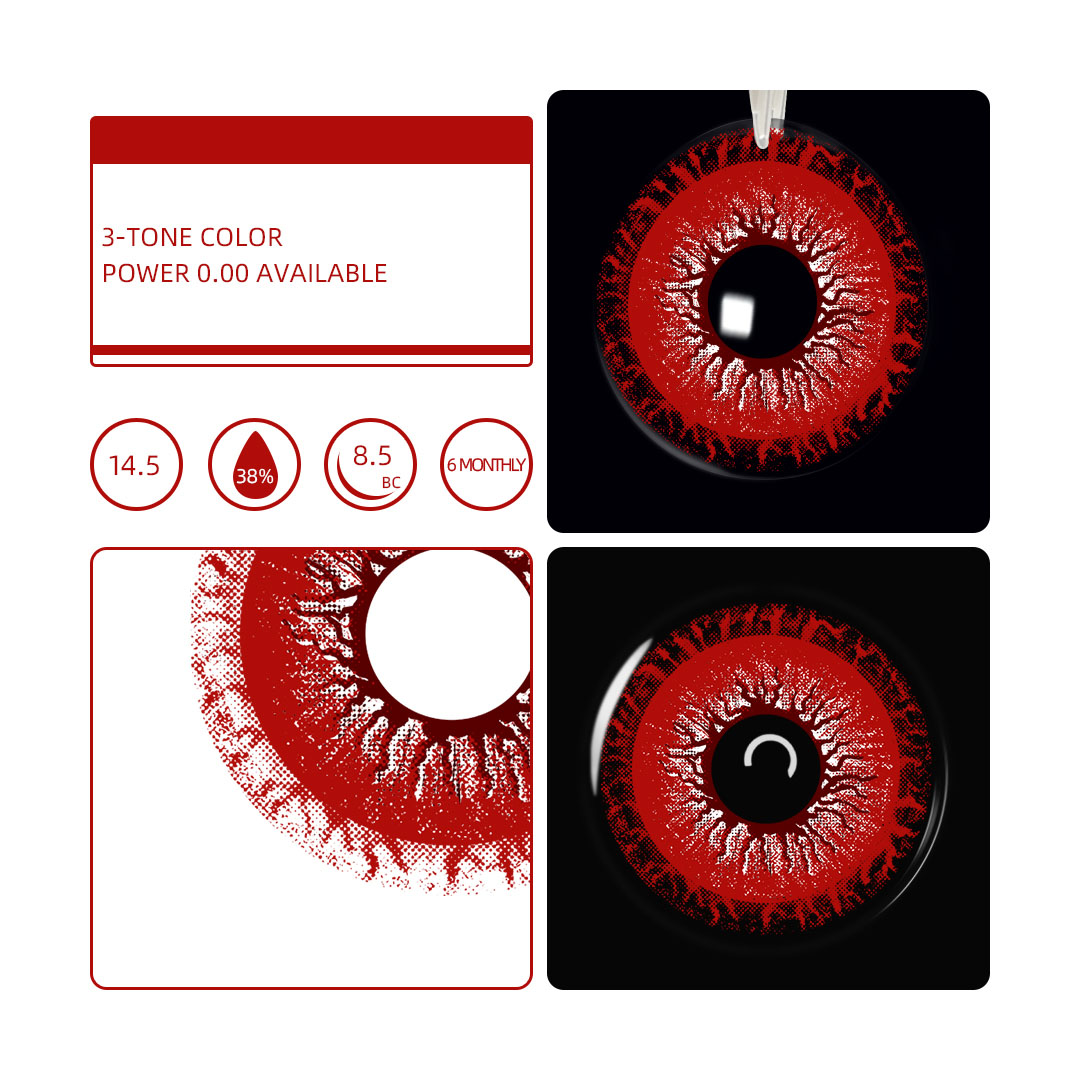 6-Month | Eyemua Scarlet Red