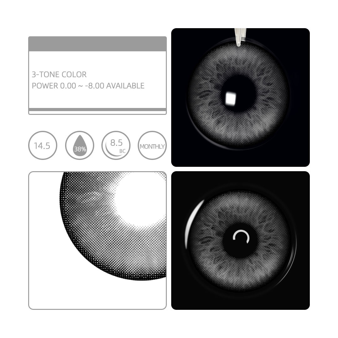 Monthly | Eyemua Sierra Grey