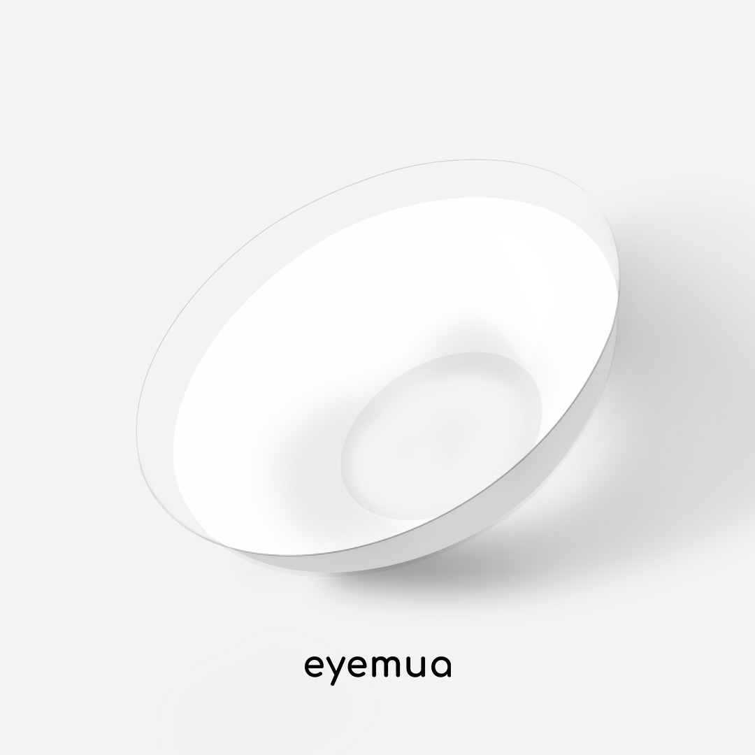 1 Day, 2 Pcs | Eyemua Solid White