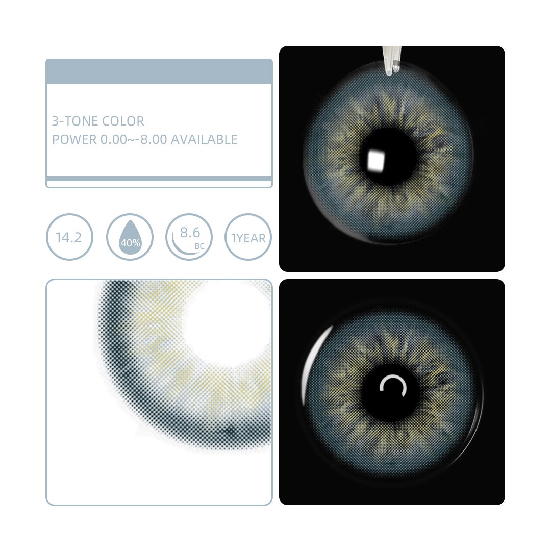 Eyemua Teardrop Grey