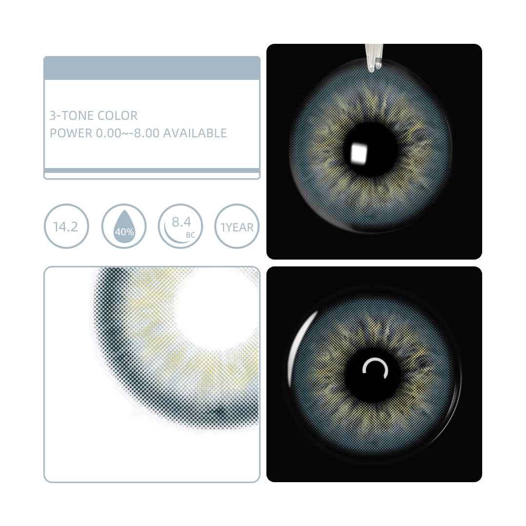 Eyemua Teardrop Grey