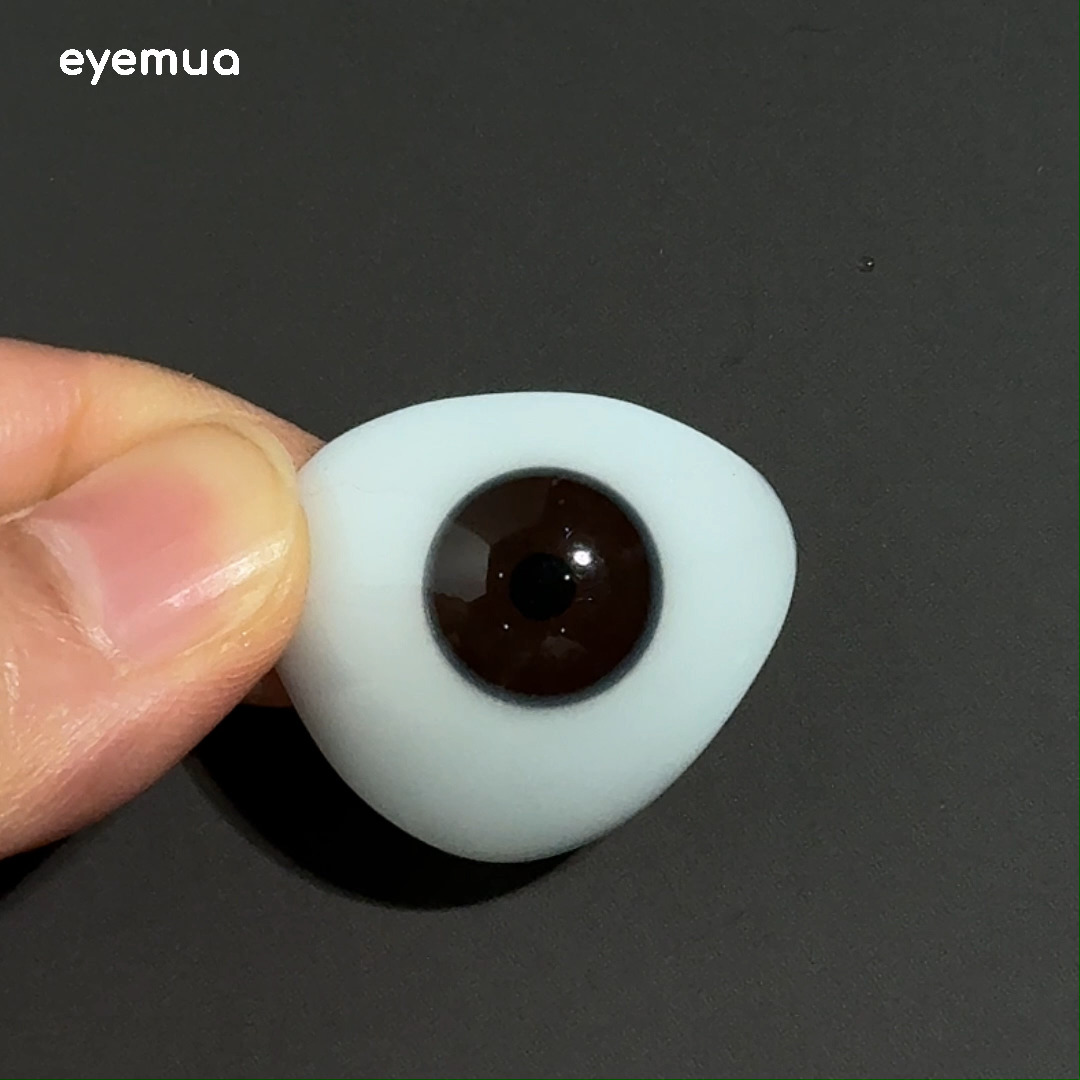 Eyemua Polar Blaze Blue Men Colored Contact Lenses